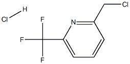 2-(Chloromethyl)-6-(trifluoromethyl)pyridine hydrochloride Structure