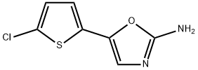 5-(5-Chlorothiophen-2-yl)oxazol-2-amine Structure