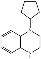 1-cyclopentyl-1,2,3,4-tetrahydroQuinoxaline Structure