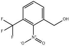 (2-nitro-3-(trifluoromethyl)phenyl)methanol Structure