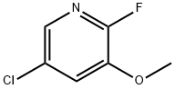 5-Chloro-2-fluoro-3-methoxypyridine Structure