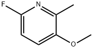 6-Fluoro-3-methoxy-2-methylpyridine Structure