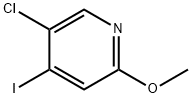 5-Chloro-4-iodo-2-methoxypyridine Structure
