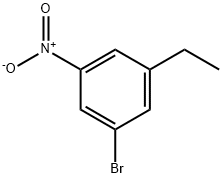 1-bromo-3-ethyl-5-nitrobenzene Structure