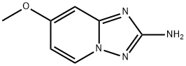 7-Methoxy-[1,2,4]triazolo[1,5-a]pyridin-2-ylamine Structure