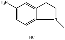 1-Methyl-2,3-dihydro-1H-indol-5-ylamine dihydrochloride Structure