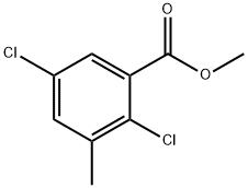 methyl 2,5-dichloro-3-methylbenzoate Structure