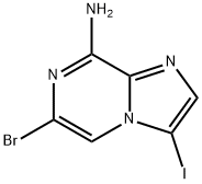 6-bromo-3-iodoimidazo[1,2-a]pyrazin-8-amine Structure