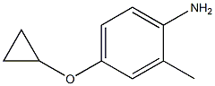 4-cyclopropoxy-2-methylaniline 구조식 이미지