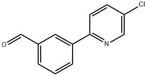 3-(5-Chloropyridin-2-yl)benzaldehyde Structure