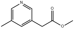 methyl 2-(5-methylpyridin-3-yl)acetate Structure