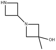 1-(Azetidin-3-yl)-3-methylazetidin-3-ol di-trifluoroacetate 구조식 이미지