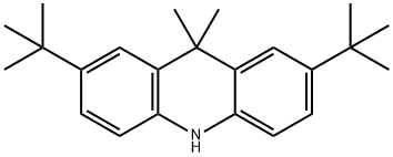 2,7-di-tert-butyl-9,9-dimethyl-9,10-dihydroacridine Structure