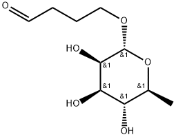 Butanal, 4-[(6-deoxy-a-L-mannopyranosyl)oxy]- 구조식 이미지