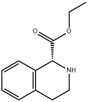 (R)-1,2,3,4-Tetrahydro-isoquinoline-1-carboxylic acid ethyl ester 구조식 이미지