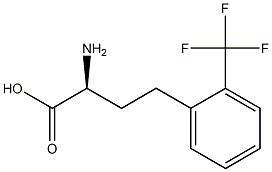 2-Trifluoromethyl-L-homophenylalanine Structure