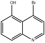 4-bromoquinolin-5-ol 구조식 이미지
