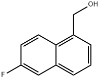 6-Fluoro-1-naphthalenemethanol Structure