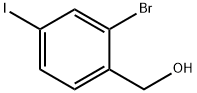 2-Bromo-4-iodobenzenemethanol 구조식 이미지