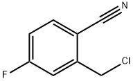 2-Cyano-5-fluorobenzyl chloride Structure