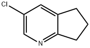 3-Chloro-6,7-dihydro-5H-cyclopenta[b]pyridine 구조식 이미지