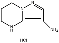 4,5,6,7-Tetrahydropyrazolo[1,5-a]pyrimidin-3-amine hydrochloride Structure