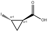 Trans-2-iodocyclopropanecarboxylic acid 구조식 이미지