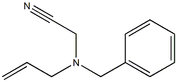 2-(Allyl(Benzyl)Amino)Acetonitrile 구조식 이미지