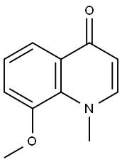 8-Methoxy-1-methyl-1H-quinolin-4-one 구조식 이미지