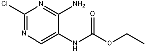 Ethyl (4-Amino-2-chloro-5-pyrimidinyl)carbamate Structure