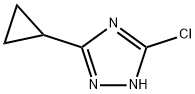 5-Chloro-3-cyclopropyl-1H-1,2,4-triazole Structure