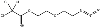 2-(2-Azidoethoxy)ethyl 2,2,2-trichloroacetimidate 구조식 이미지