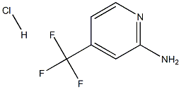 2-amino-4-trifluoromethylpyridine hydrochloride 구조식 이미지