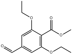 methyl 2,6-diethoxy-4-formylbenzoate Structure