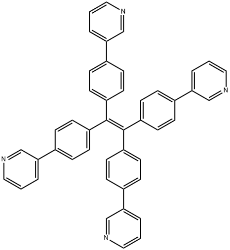 tetra-(3-pyridylphenyl)ethylene Structure