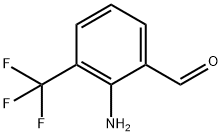 Benzaldehyde, 2-amino-3-(trifluoromethyl)- Structure