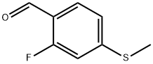 2-Fluoro-4-(methylthio)benzaldehyde Structure