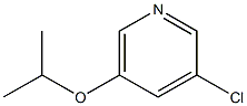 3-chloro-5-isopropoxypyridine 구조식 이미지