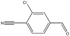 2-chloro-4-formylbenzonitrile Structure