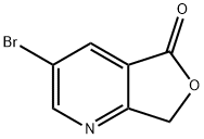 3-Bromo-7H-furo[3,4-b]pyridin-5-one Structure