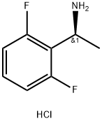 (S)-1-(2,6-Difluorophenyl)ethanamine hydrochloride Structure