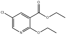 Ethyl 5-chloro-2-ethoxypyridine-3-carboxylate Structure