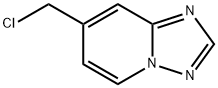 7-(chloromethyl)-[1,2,4]Triazolo[1,5-a]pyridine 구조식 이미지