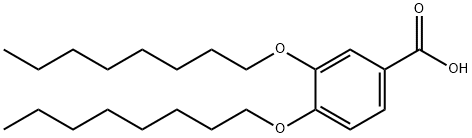 3,4-Bis(octyloxy)benzoic acid Structure