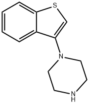1-benzo[b]thien-3-ylPiperazine 구조식 이미지