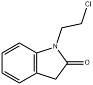 1-(2-Chloroethyl)indolin-2-one Structure