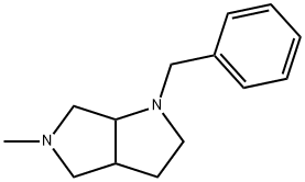 1-Benzyl-5-methyloctahydropyrrolo[3,4-b]pyrrole 구조식 이미지