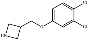 3-((3,4-dichlorophenoxy)methyl)azetidine 구조식 이미지