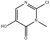 2-CHLORO-5-HYDROXY-3-METHYLPYRIMIDIN-4(3H)-ONE Structure