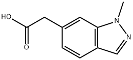 2-(1-methyl-1H-indazol-6-yl)acetic acid 구조식 이미지